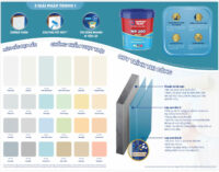 Bảng màu sơn chống thấm WP200 Plus