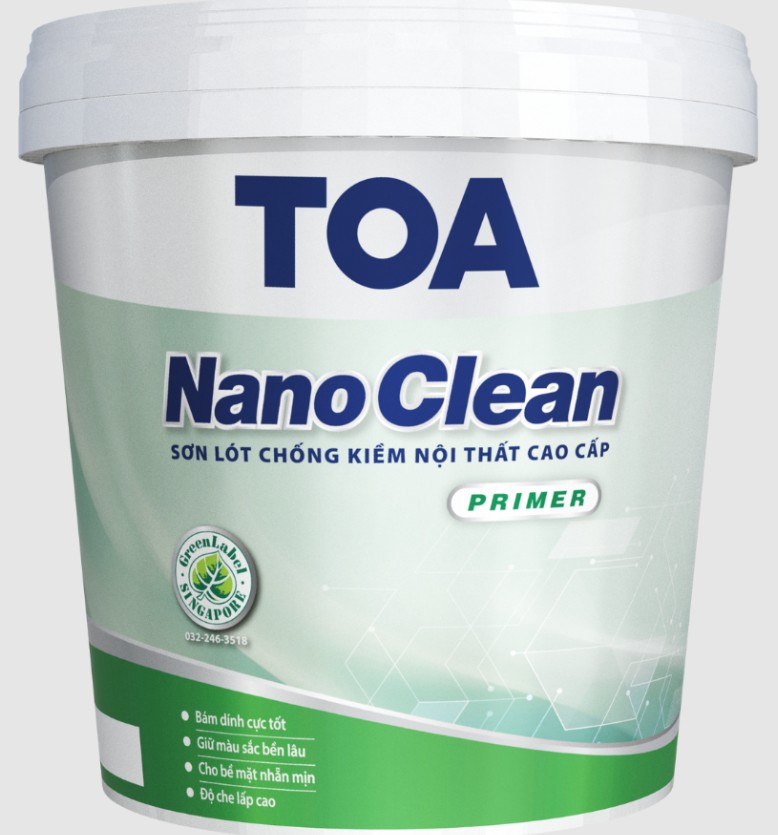 Sơn Lót Toa NanoClean Primer Sơn Lót Toa NanoClean Primer